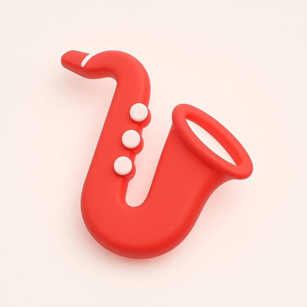 saxophone emoji