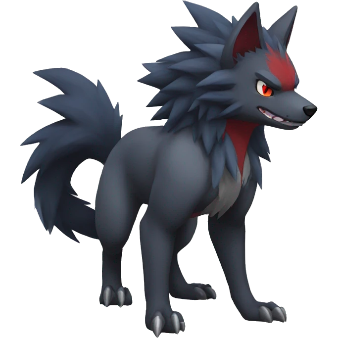 Zoroark full body emoji