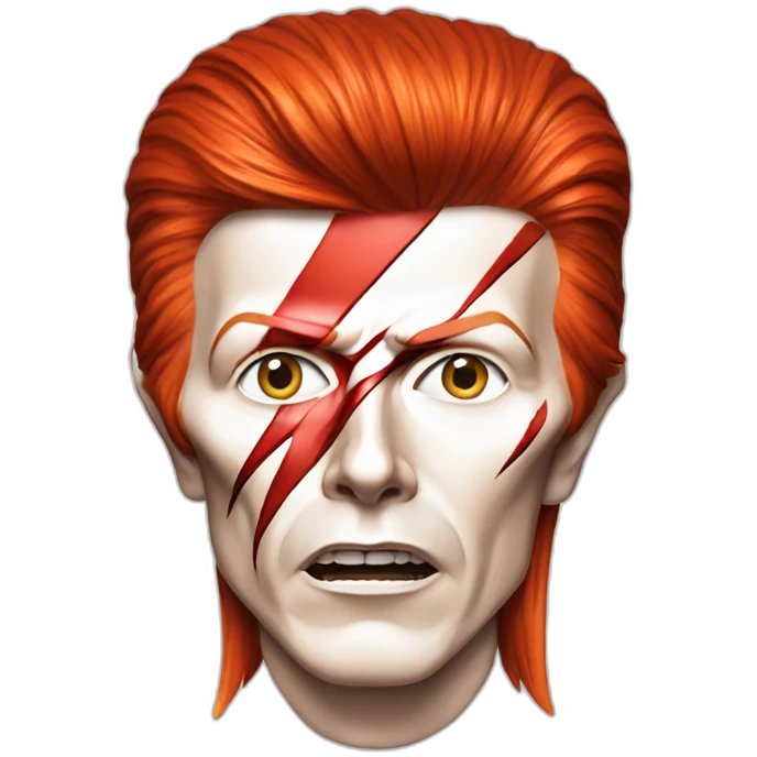 david bowie aladdin sane emoji