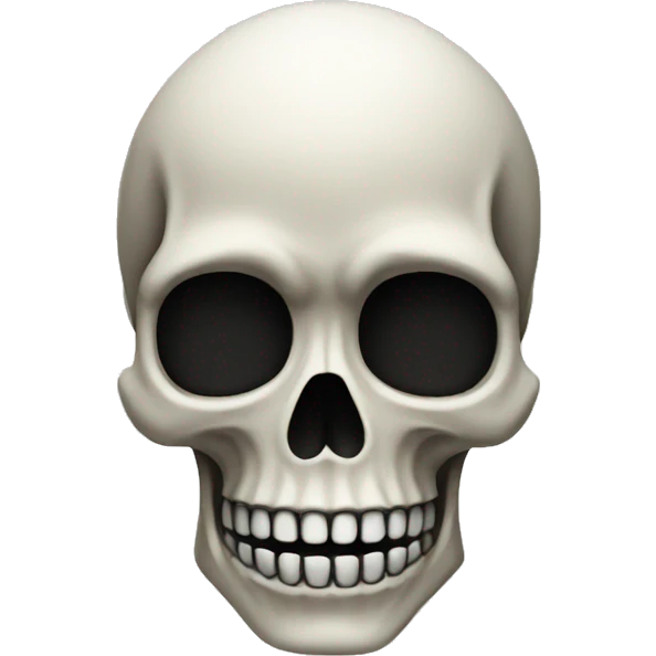 Edgy skeleton emoji