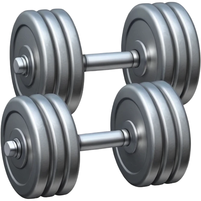 1 dumbbell emoji