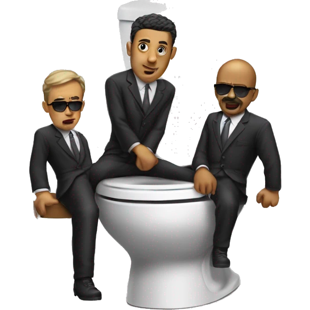 skibidi toilet mafia emoji
