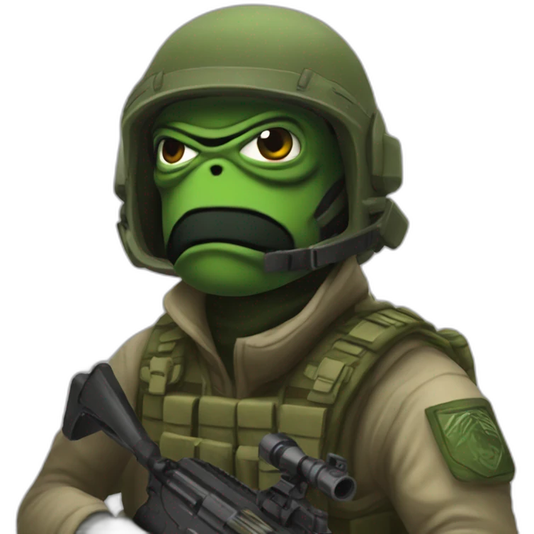 pepe counter strike terrorist player emoji