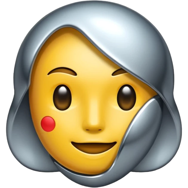 AI sticker indicating content is made by Ai emoji