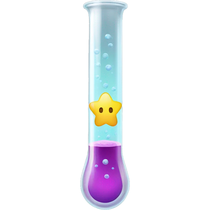 test tube emoji