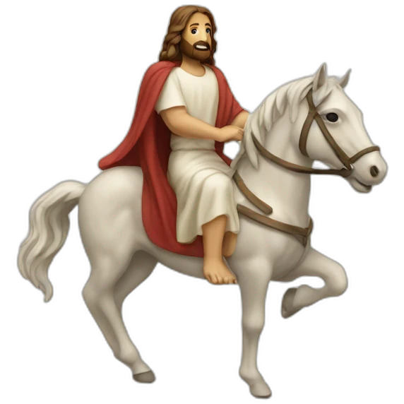 jesus-riding-bone emoji