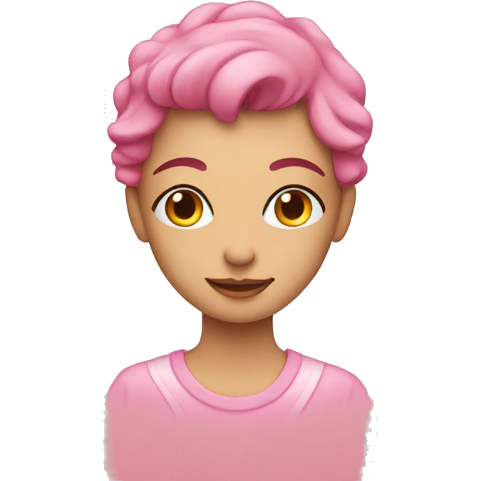 In love pink emoji