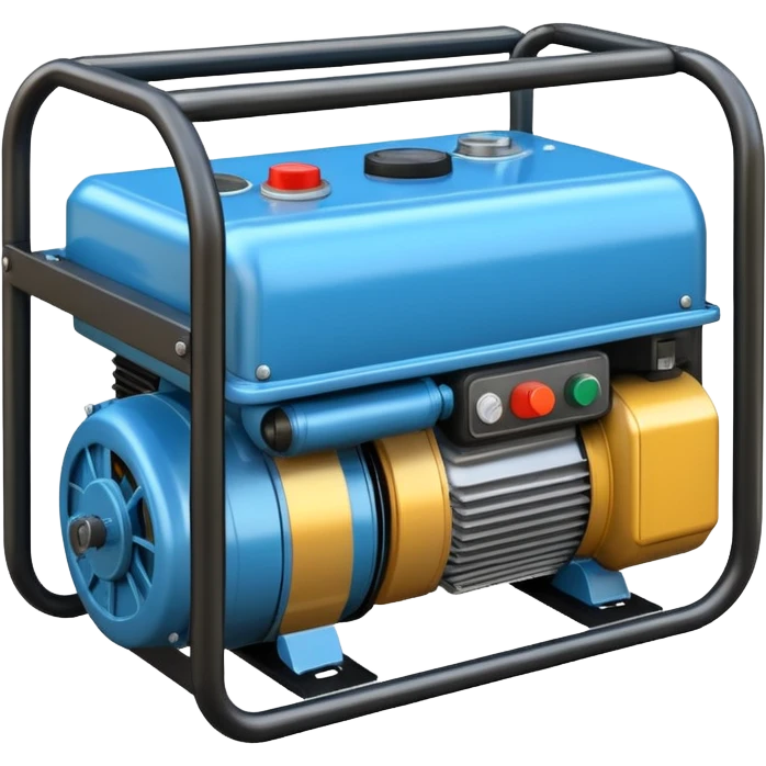 electric generator made from fuel emoji