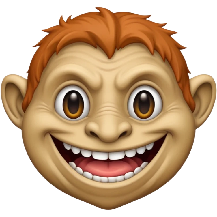 Troll face emoji