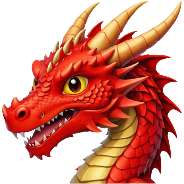 Red dragon (raddy from sprunki) emoji