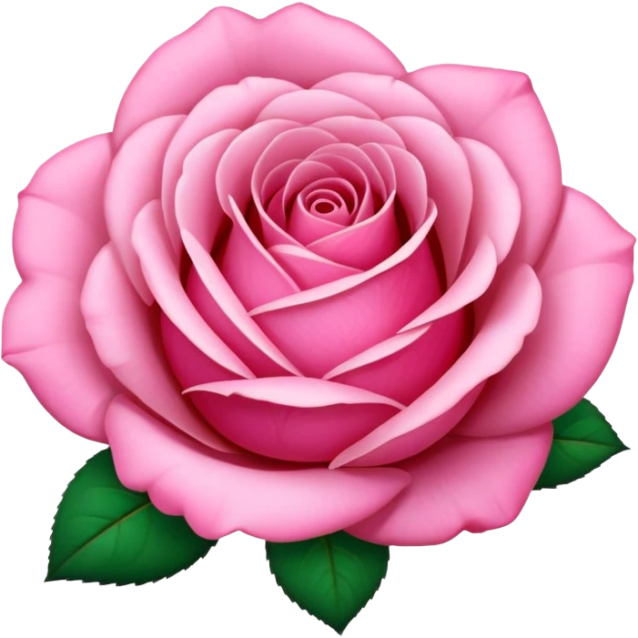 pink rose emoji