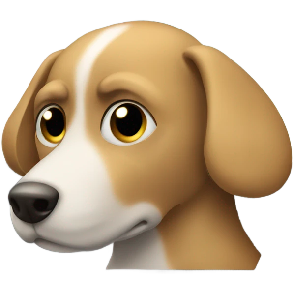 Dog in a car emoji