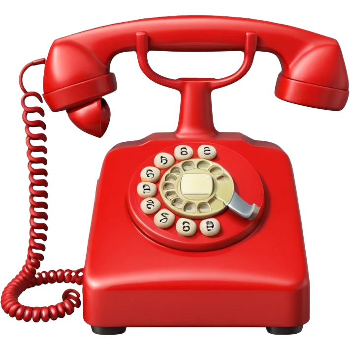 red phone emoji