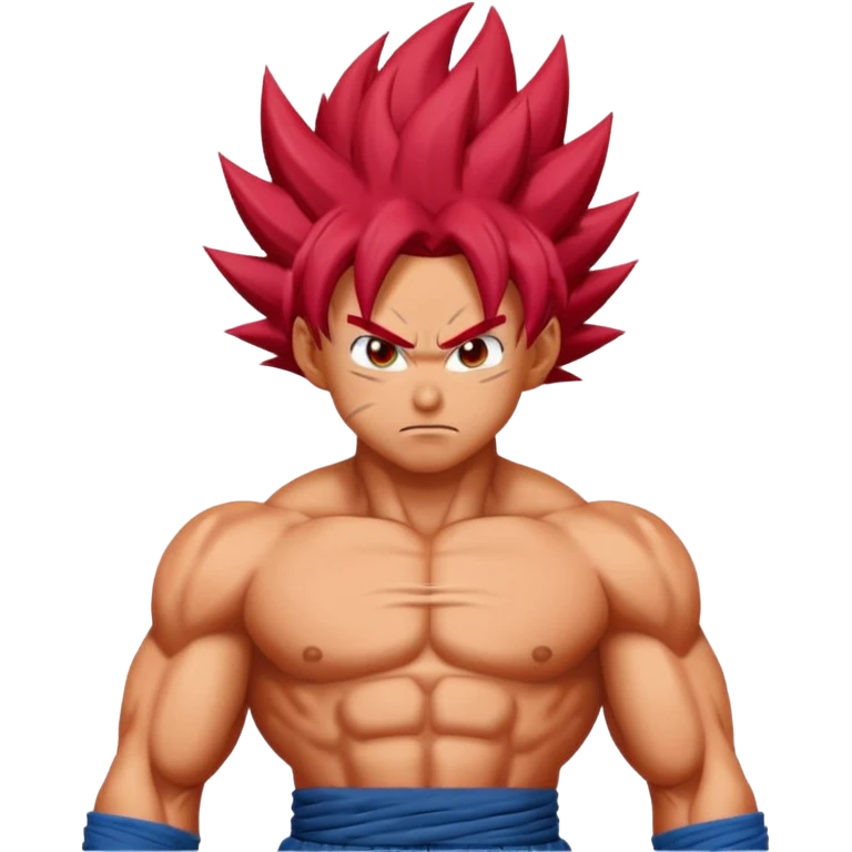 Goku super saiyan god emoji