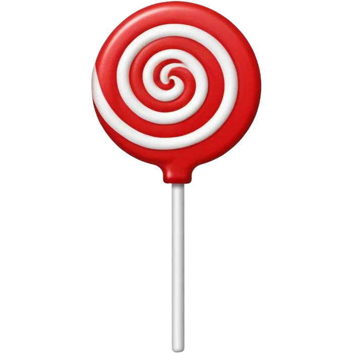 red round lollipop emoji