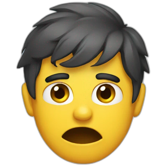 Disgusted emoji emoji