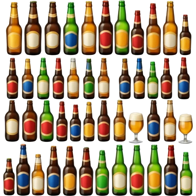 1000 beers and 100 wines emoji