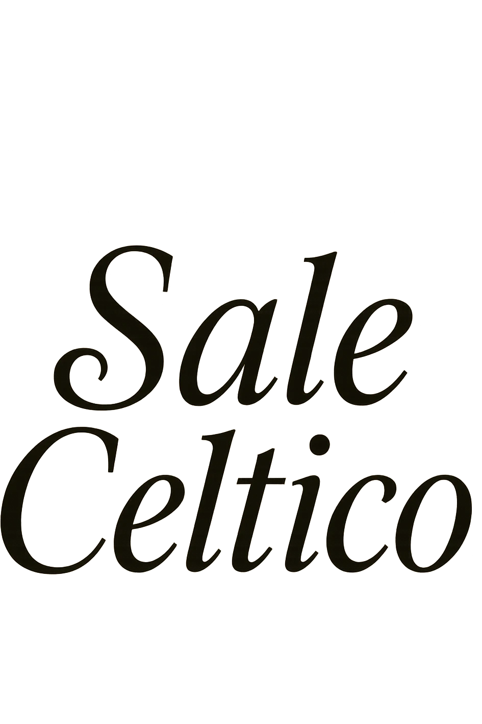 Sale celtico in italiano emoji