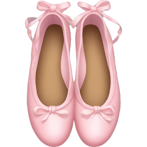 Ballerina pink shoes emoji