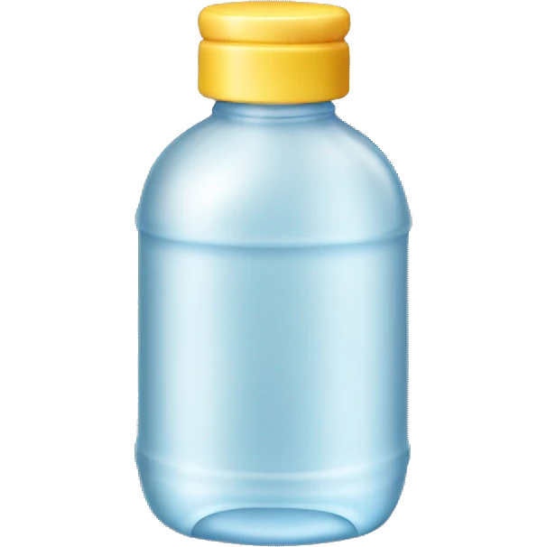 A bottle of baby oil emoji