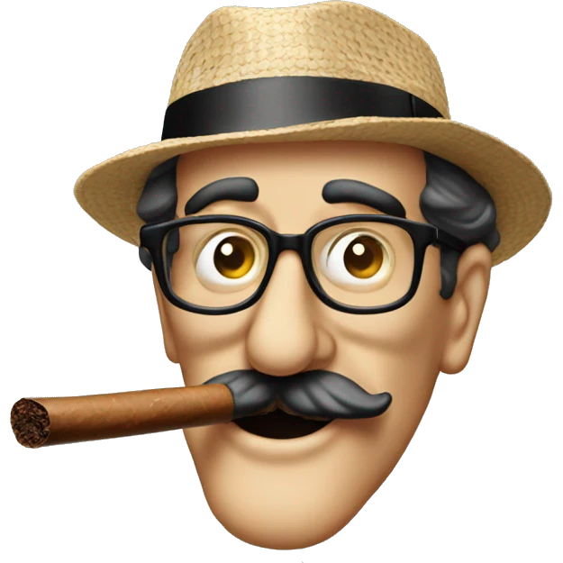 Groucho Marx cigar emoji