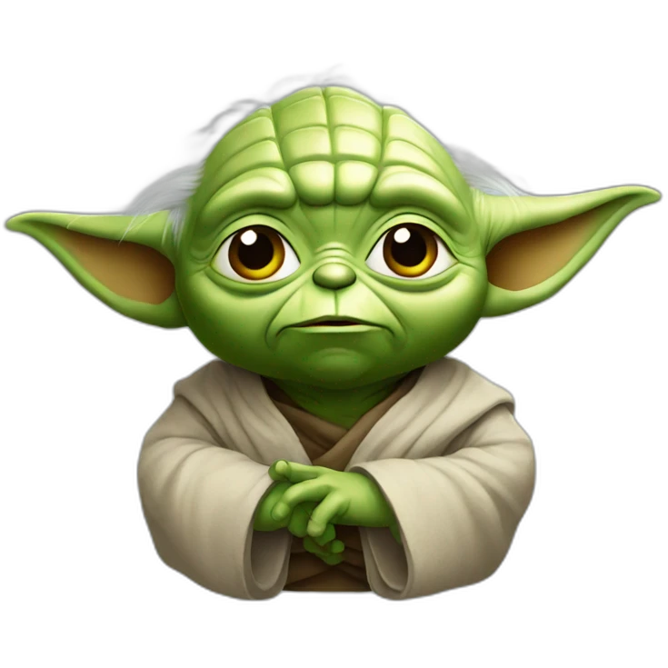yoda mad emoji