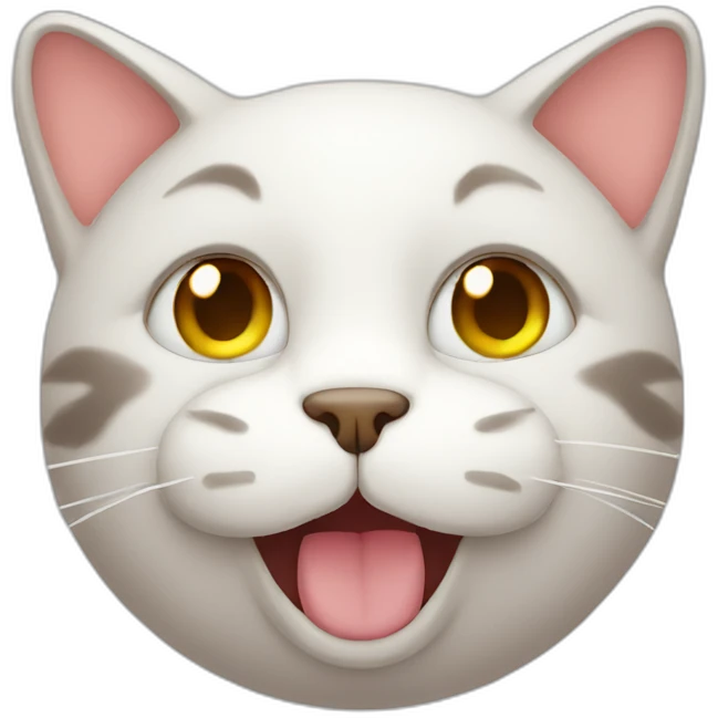 Drunk cat emoji