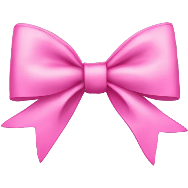 coquette bow emoji