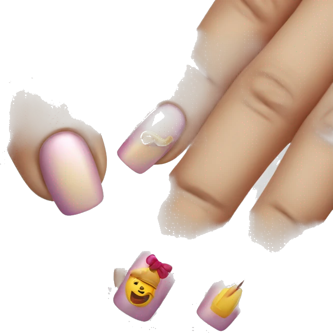 Nail master woman lac love emoji
