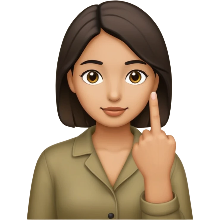 Finger in coochie  emoji