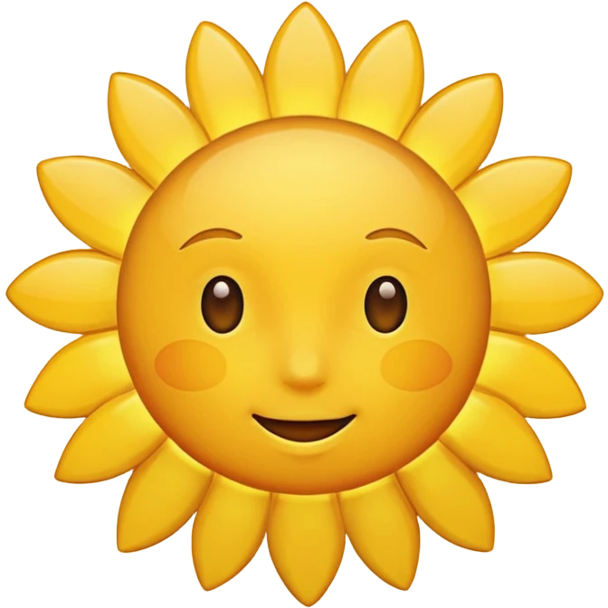 sunshine  emoji
