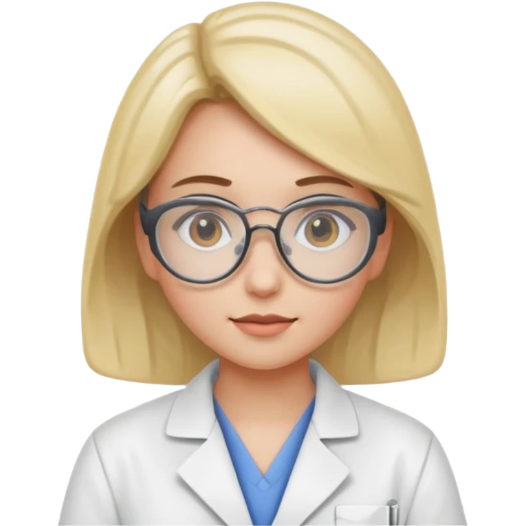 Laboratory girl emoji