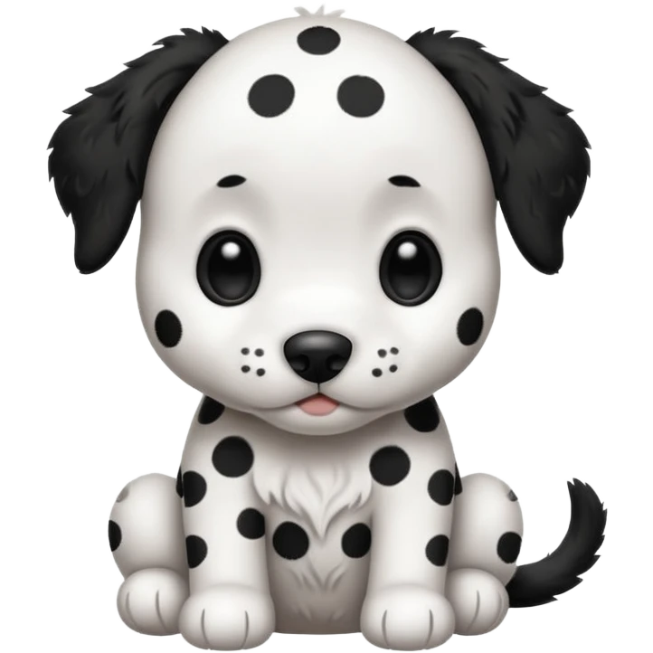 dalmatian puppy emoji