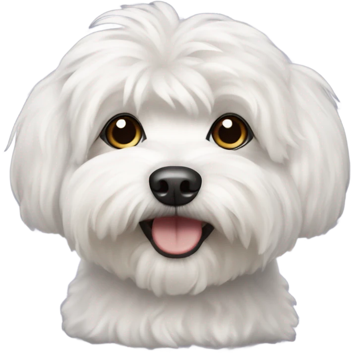 Havanese bichon dog emoji