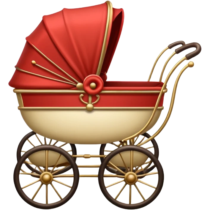 vintage baby carriage emoji