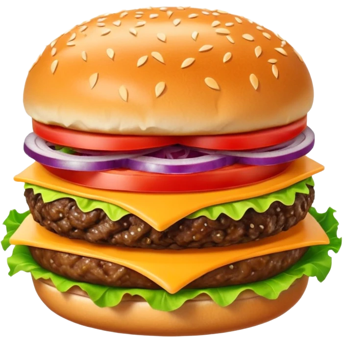 Hamburger emoji