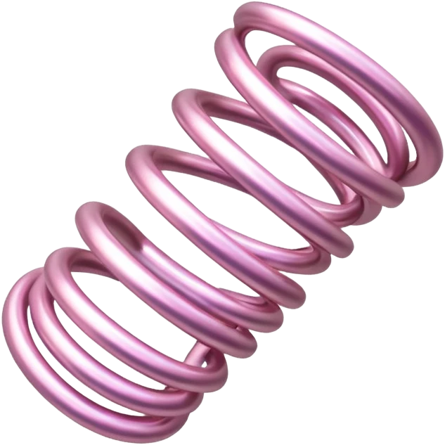 pink metallic spring  emoji