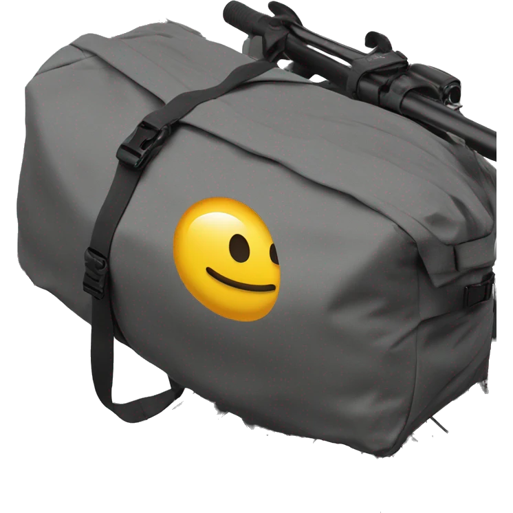 a gravel bicycle with bikepacking bags on it from brands like apidura emoji