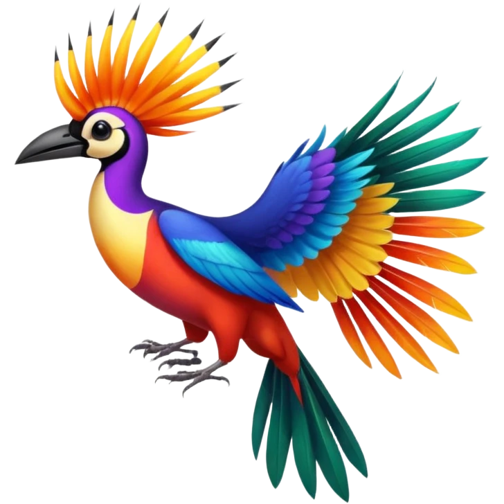 Papua New Guinea Bird of Paradise  emoji