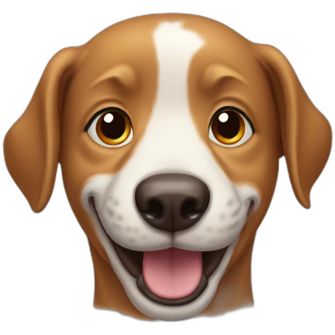 happy dog emoji