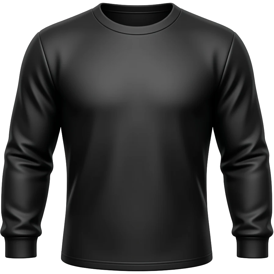 Черная одежда emoji