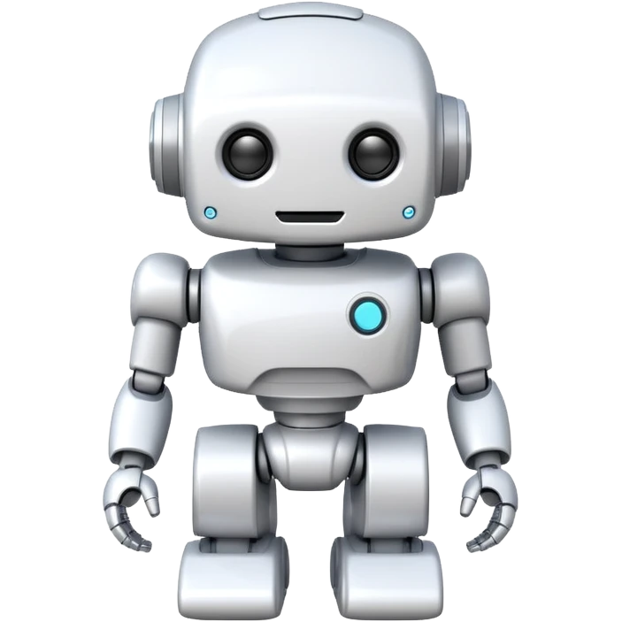 robot old cartoon simple toy white innocent emoji