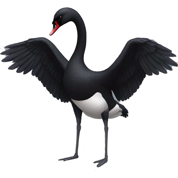 black swan emoji