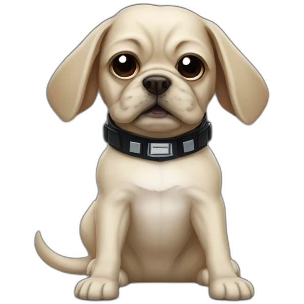 darth vader dog emoji