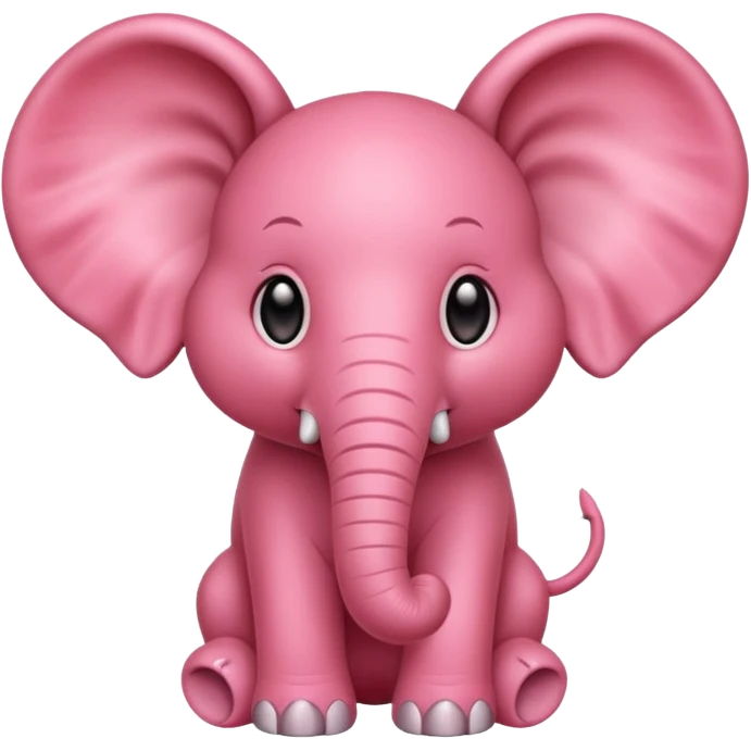 Strawberry elephant emoji