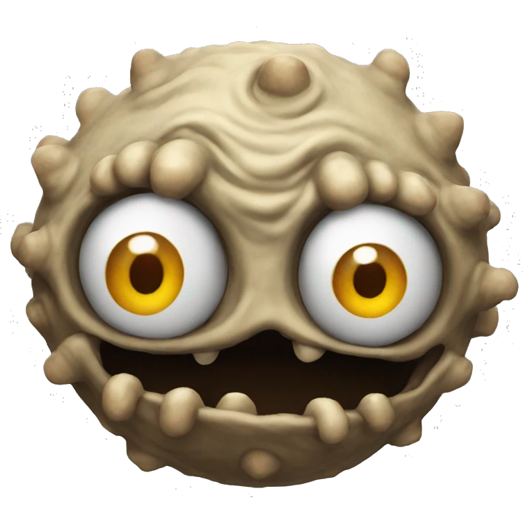 Funny beholder emoji