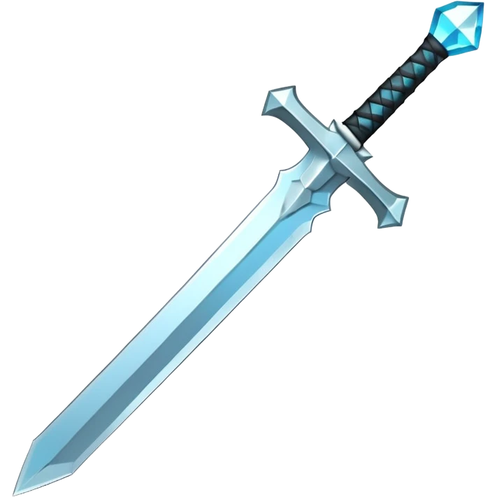 Minecraft sword emoji