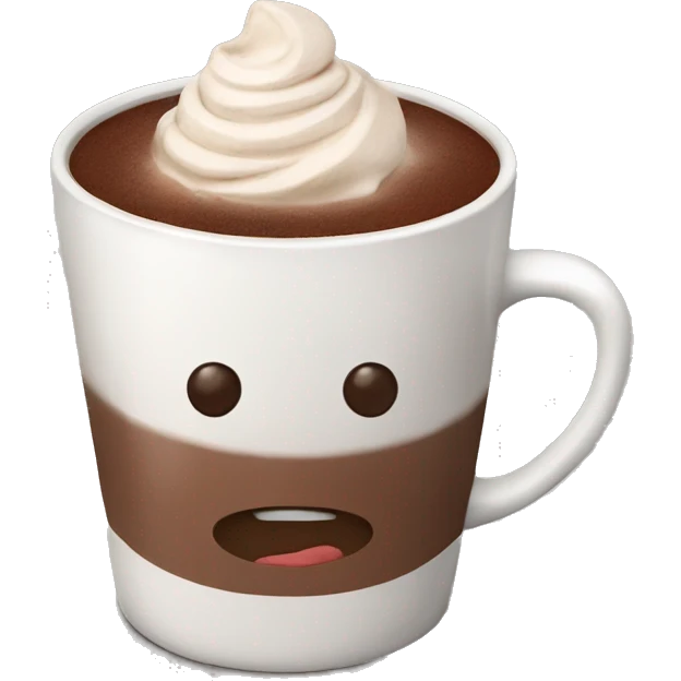 hot chocolate emoji