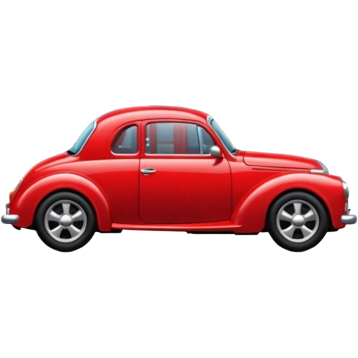 car parked on the street emoji