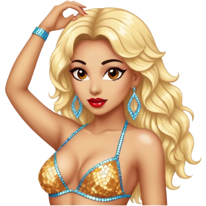 Exotic dancer  emoji